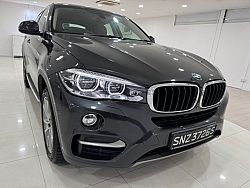 BMW X6 XDrive35i LED 4WD Sunroof HUD 2016 Rear Entertainment
